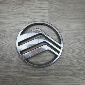 Vintage Chrome Mercury OEM Genuine Round Emblem Badge.  E94B-13A246-AB